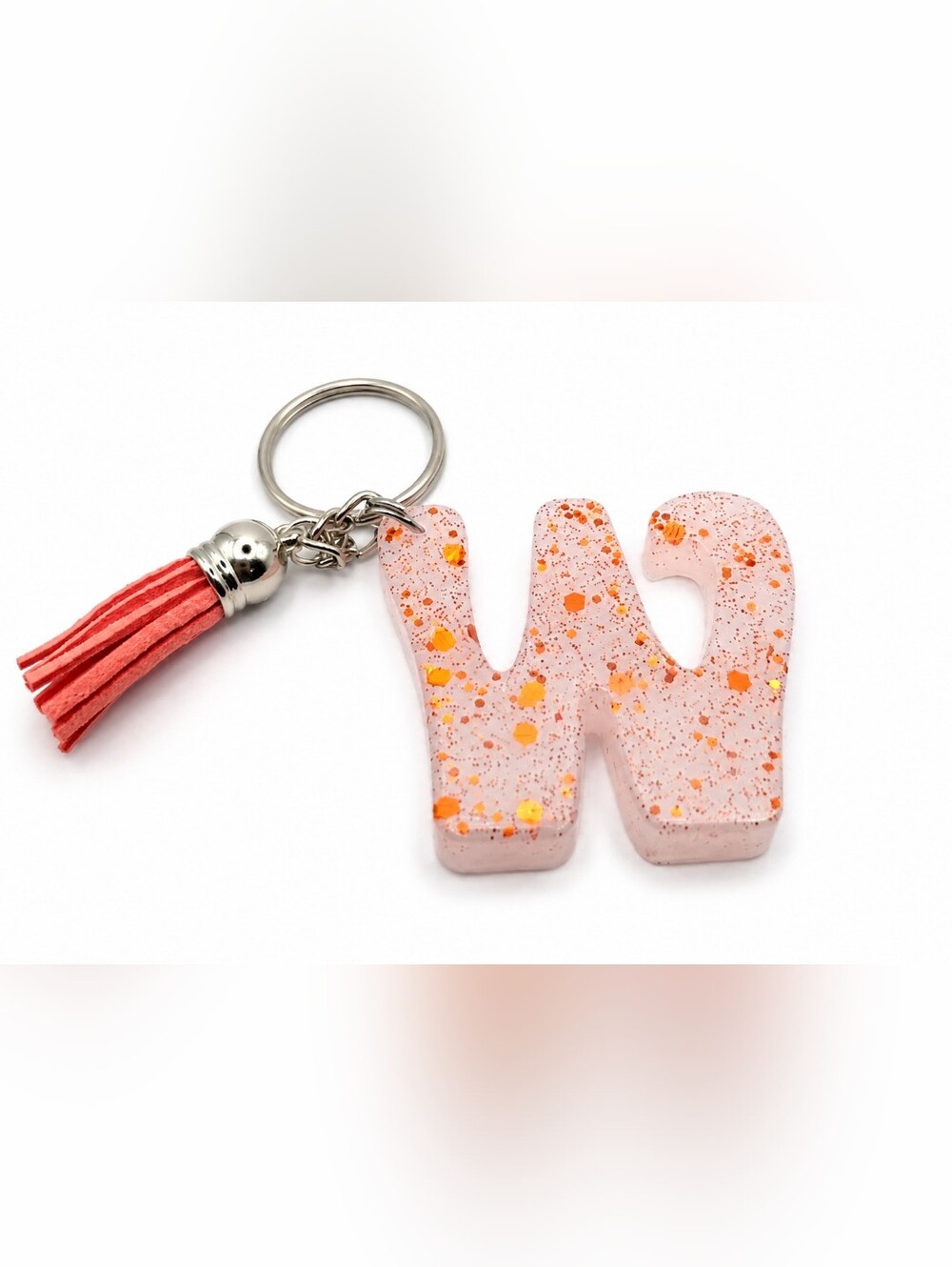 Letter W keychain